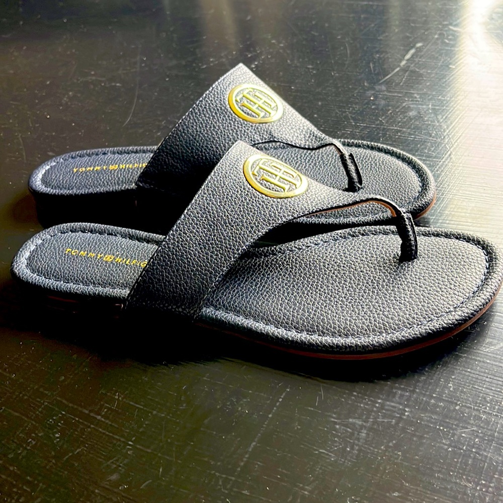 Navy Tommy Hilfiger Sandals